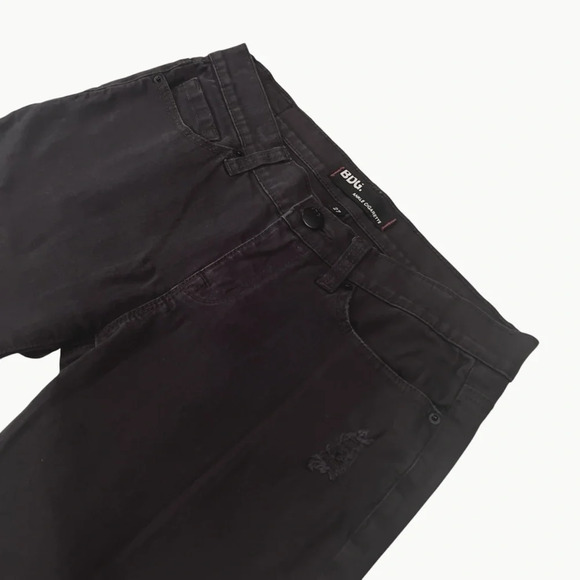 BDG Jeans Womens Size 27 Black Stretch Ankle Cigarette Lightweight Comfort Fit - Picture 3 of 8